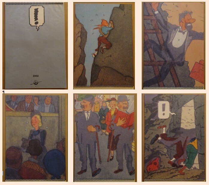 De Schutter / Moulinsart  - Diorama Zeer zeldzame kalender De Schutter, 2001 #1.0