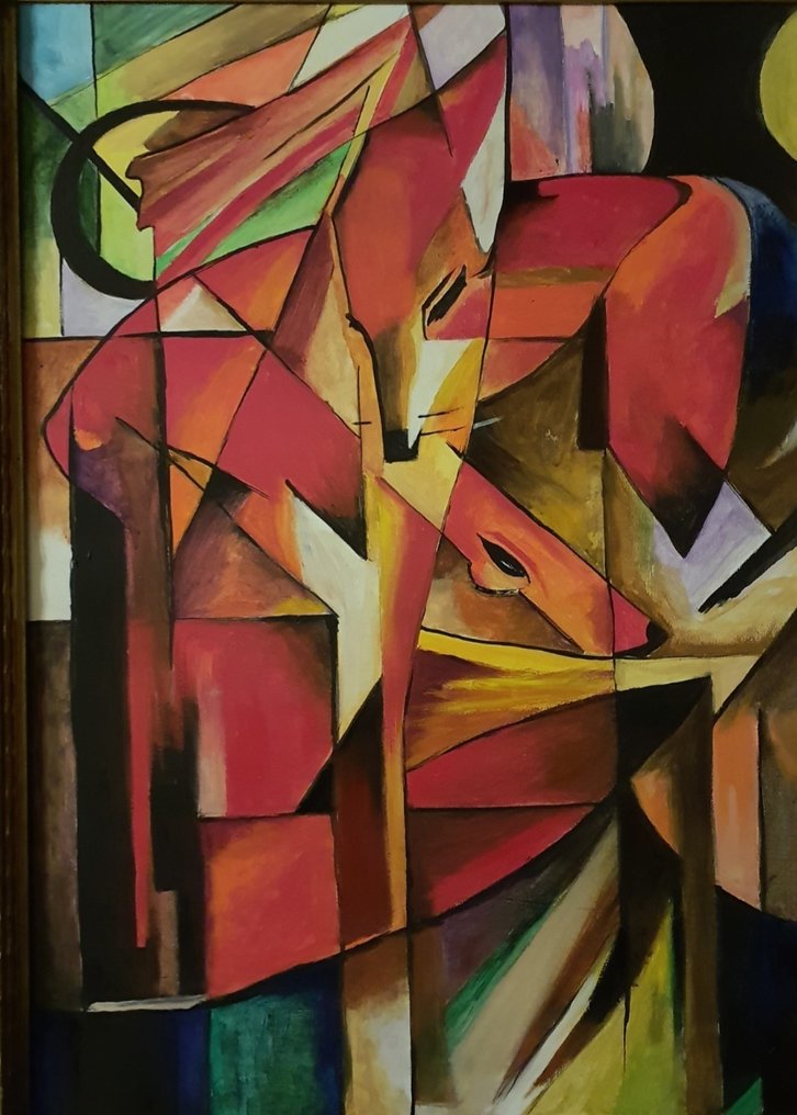 Franz Marc (1880-1916), da - Füchse (Volpi) #1.0