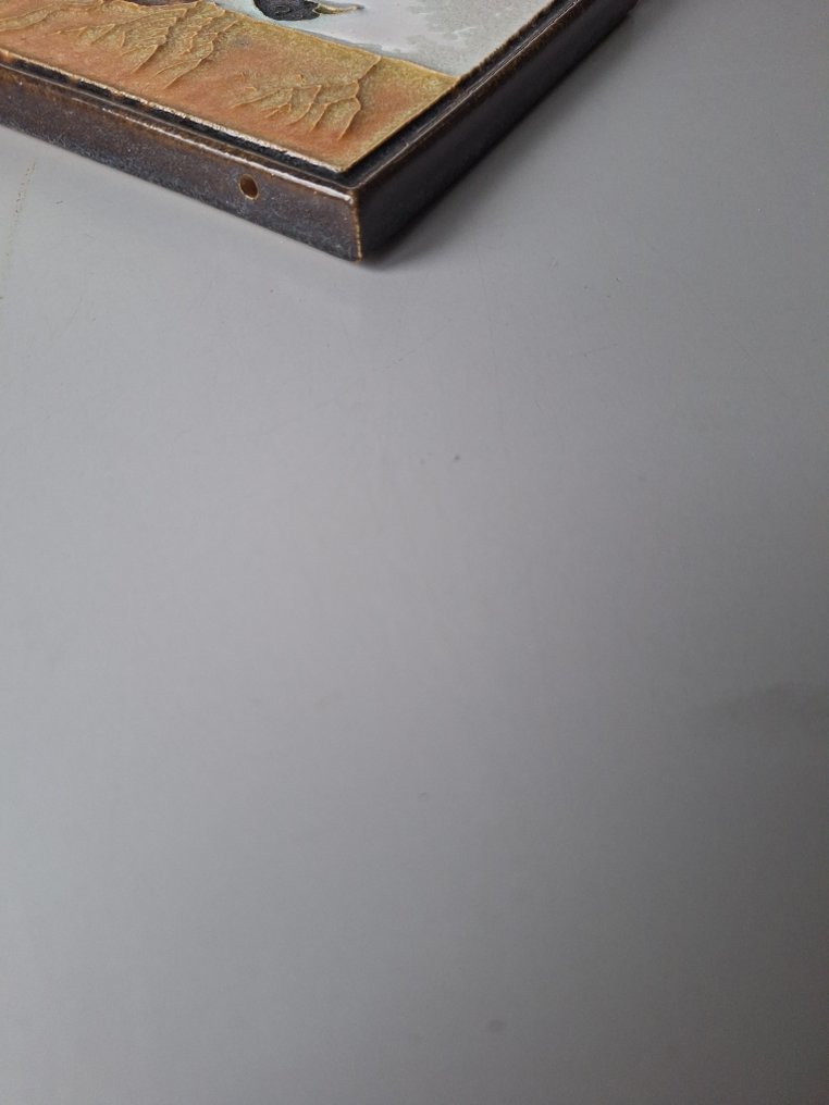  瓦 - 珐琅瓷砖乌鸦 - Porceleyne Fles - 1930-1940  #4.3