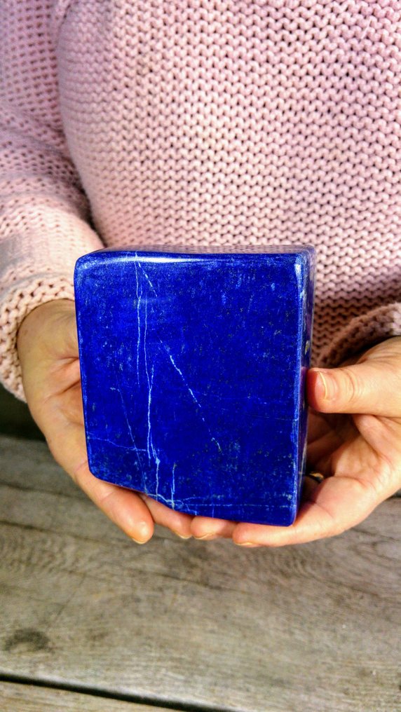 Blue - landscape colours Lapis Lazuli Freeform - Height: 12 cm - Width: 10 cm- 1107 g #1.0