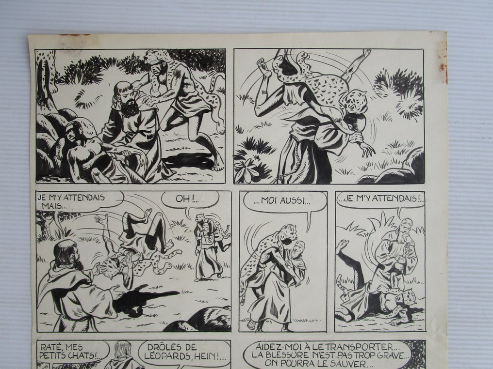 Attanasio, Dino - 1 Original page - Diego Cam - 1955 #1.0