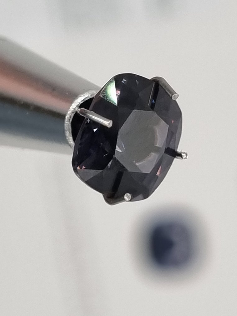1 pcs  紫色 尖晶石  - 2.89 ct - 安特卫普宝石检测实验室（ALGT） #1.0