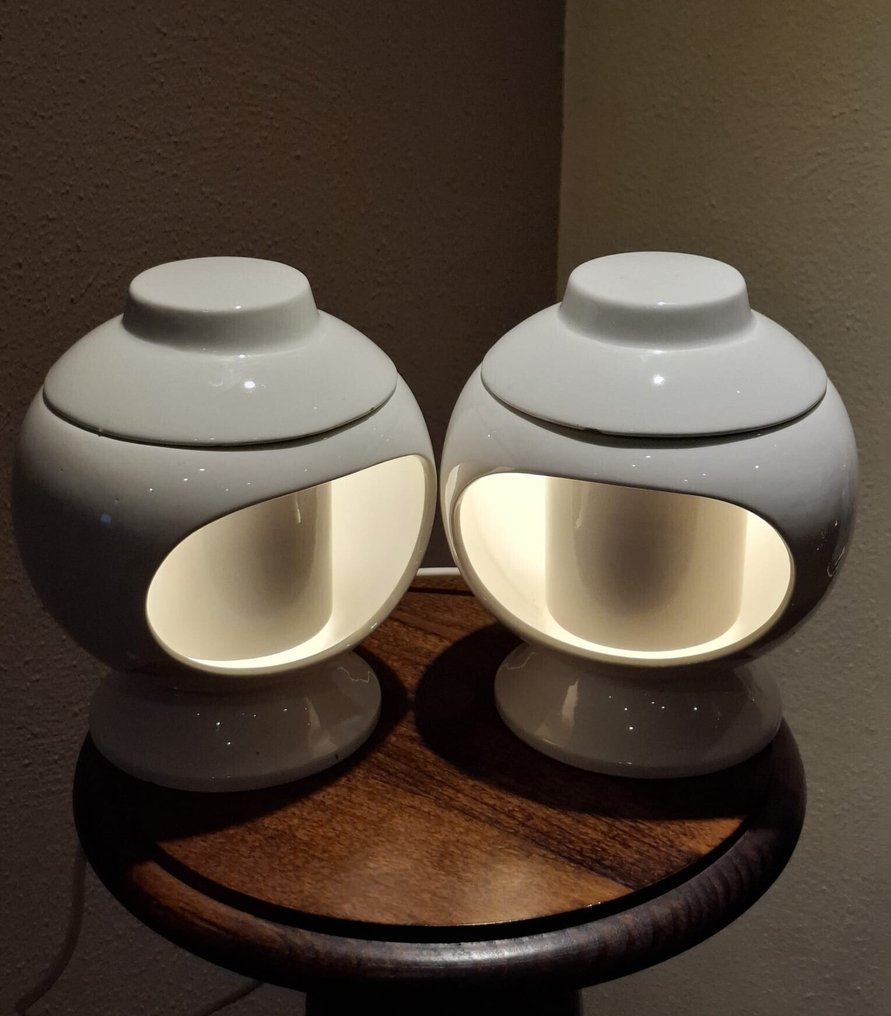 Space Age - Lampa stołowa (2) - SC3 - Ceramika - okres eksploracji kosmosu #1.0