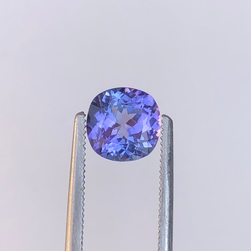 没有保留价 - 1 pcs  紫罗兰色, 蓝色, 紫色 坦桑石  - 1.42 ct - 国际宝石研究院（IGI） #2.1