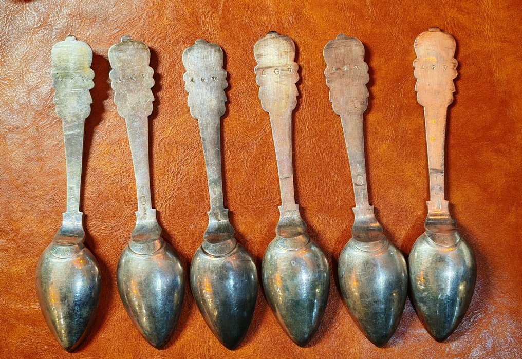 Κουτάλι - .800 silver - Έξι από κουτάλια #4.3