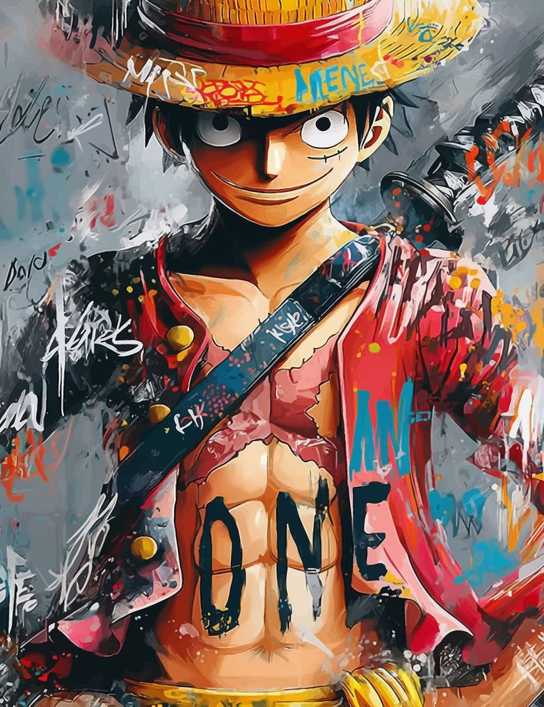 IPR Graph - El Rey Pirata del Spray": Monkey D. Luffy #1.0