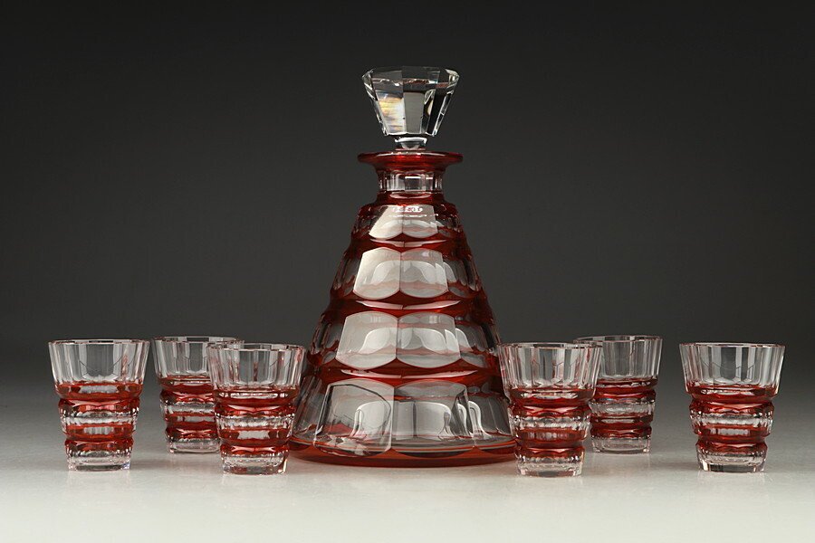 Val Saint Lambert - Karafka - Szkło #1.0