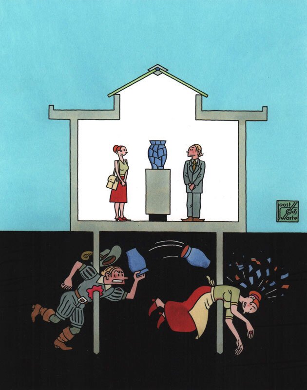 Swarte, Joost - 1 Giclée - De la vie au musée - 2012 #1.0