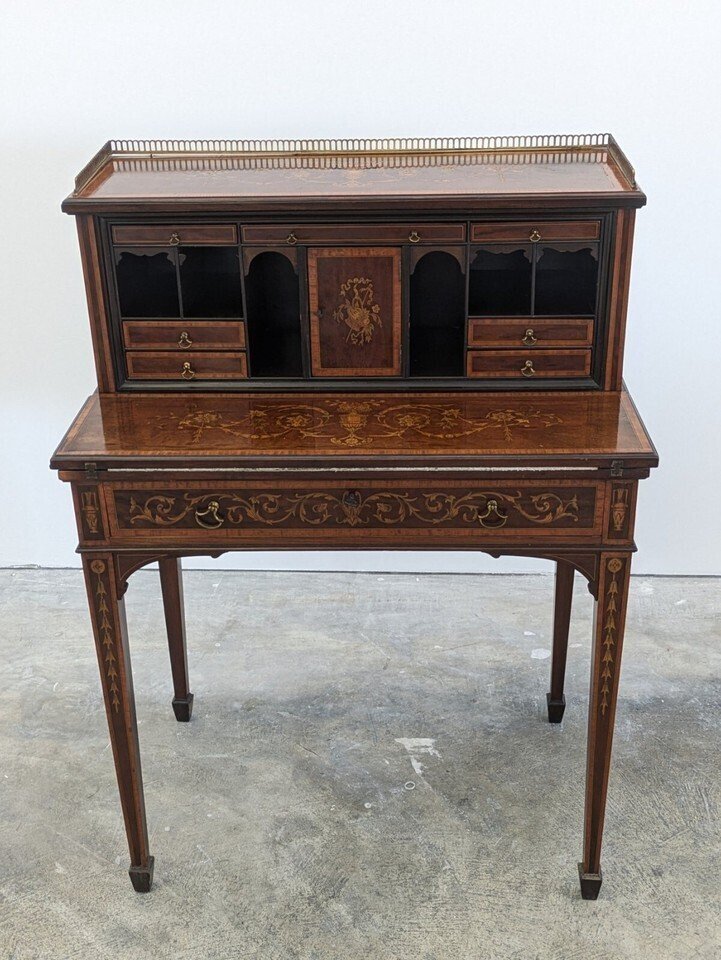 Writing table - Wood, Brass #1.0