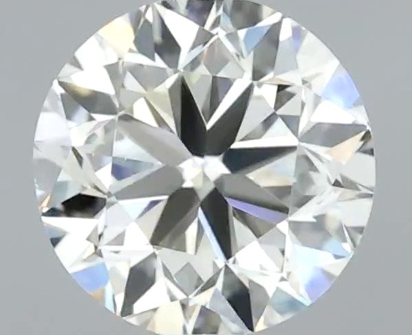 没有保留价 - 1 pcs 钻石  (天然)  - 0.50 ct - 圆形 - H - VVS2 极轻微内含二级 - 国际宝石研究院（IGI） - *VG EX VSL* #1.0