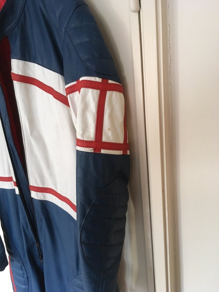 Βινταζ μοτοσυκλετιστική φόρμα δερμάτινη - Xenia - Combinaison cuir une pièce moto / course - 1980 #4.3