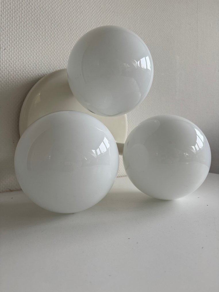 壁灯 - 玻璃, 金属 #1.0