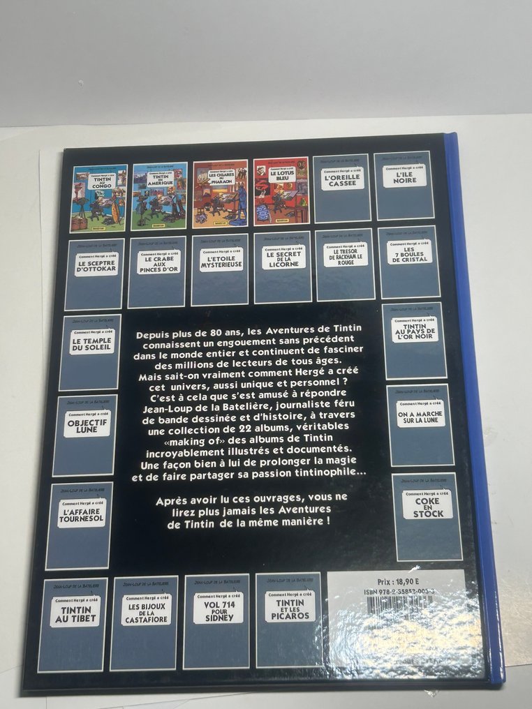 Tintin - Tintin - Comment Hergé a créé Tintin Le Lotus Bleu - 1 Album - 2009 - 1 Comic #1.0