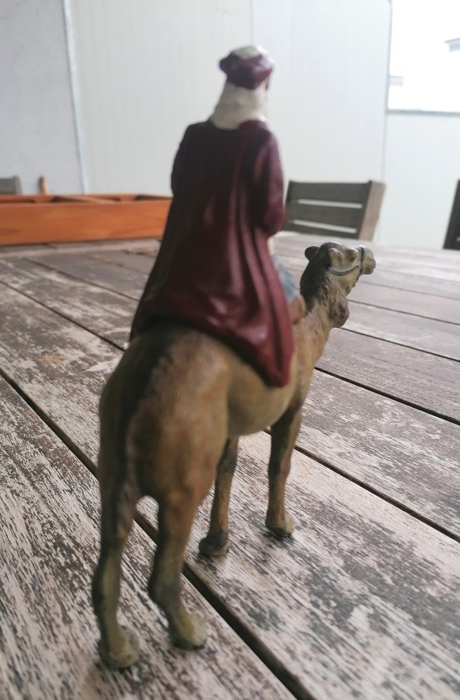 German Brand - Statuetta - Kamel mit Mahoud  (2) - Composito #1.0