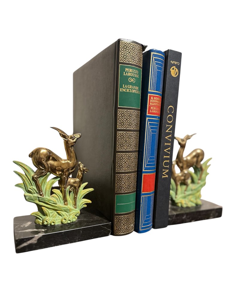 書擋 (2) - 包金(Ormolu) - Raggi art déco #1.0