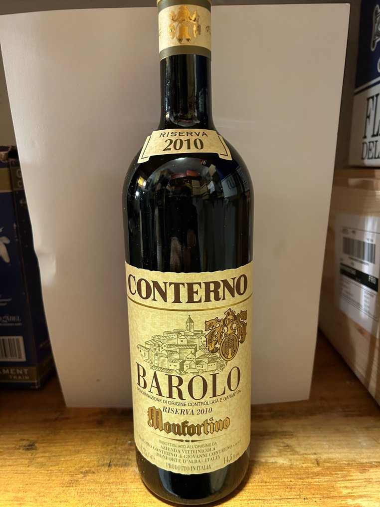 2010 Giacomo Conterno, Monfortino - Μπαρόλο Riserva - 1 Î¦Î¹Î¬Î»Î· (0,75L) #1.0