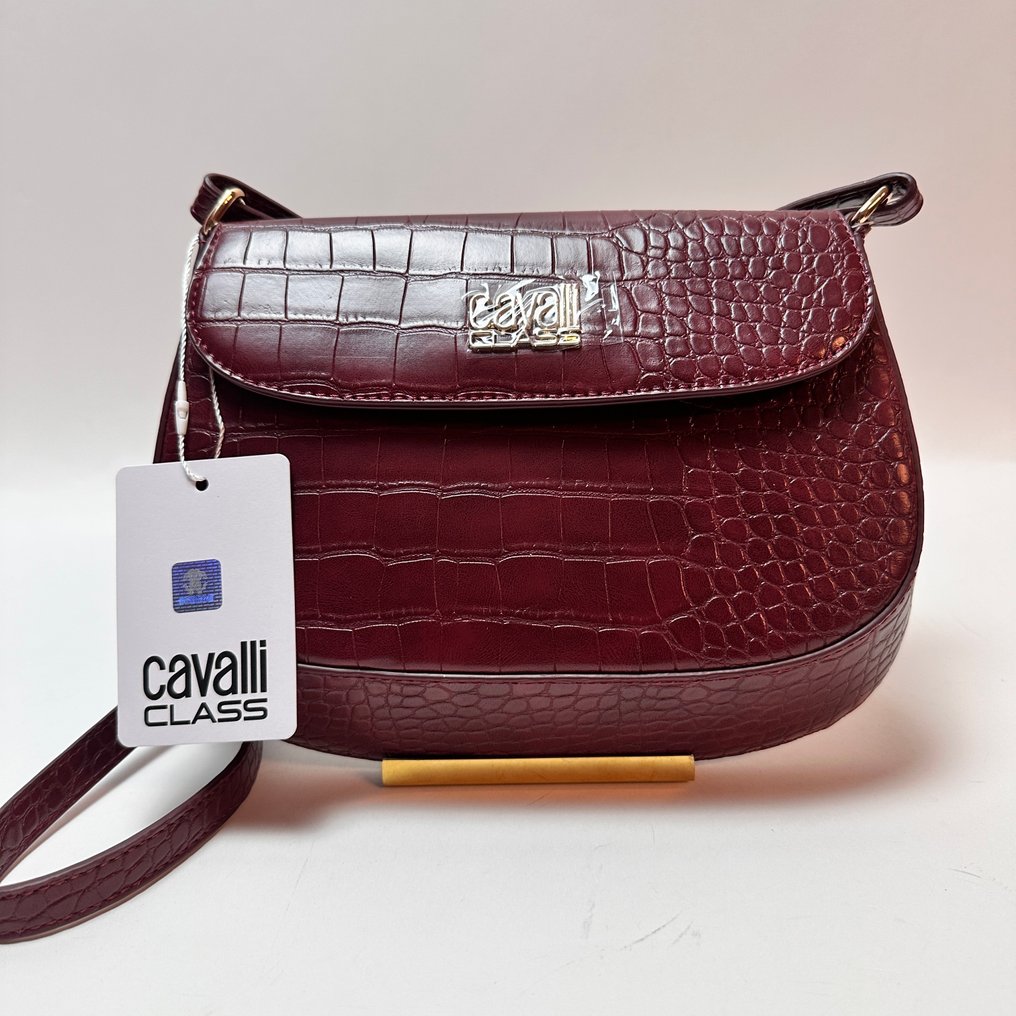 Roberto Cavalli - Cavalli Class - Croco Messenger Bag - Messenger bag #4.3