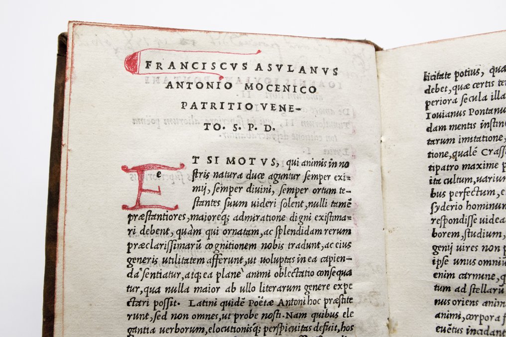 Manuzio / Pontano - [Post Incunable] De Amori Coniugali - 1518 #2.1