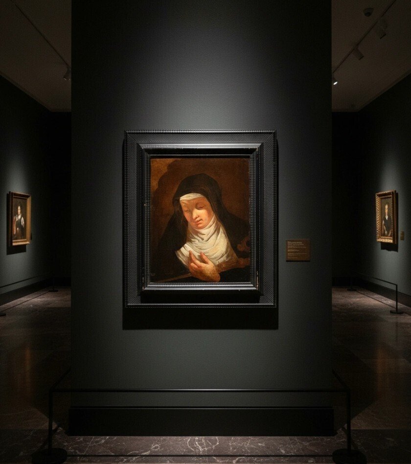 Giovanni Battista Piazzetta (1682-1754), Attributed to - Saint Gertrude the Great #1.0