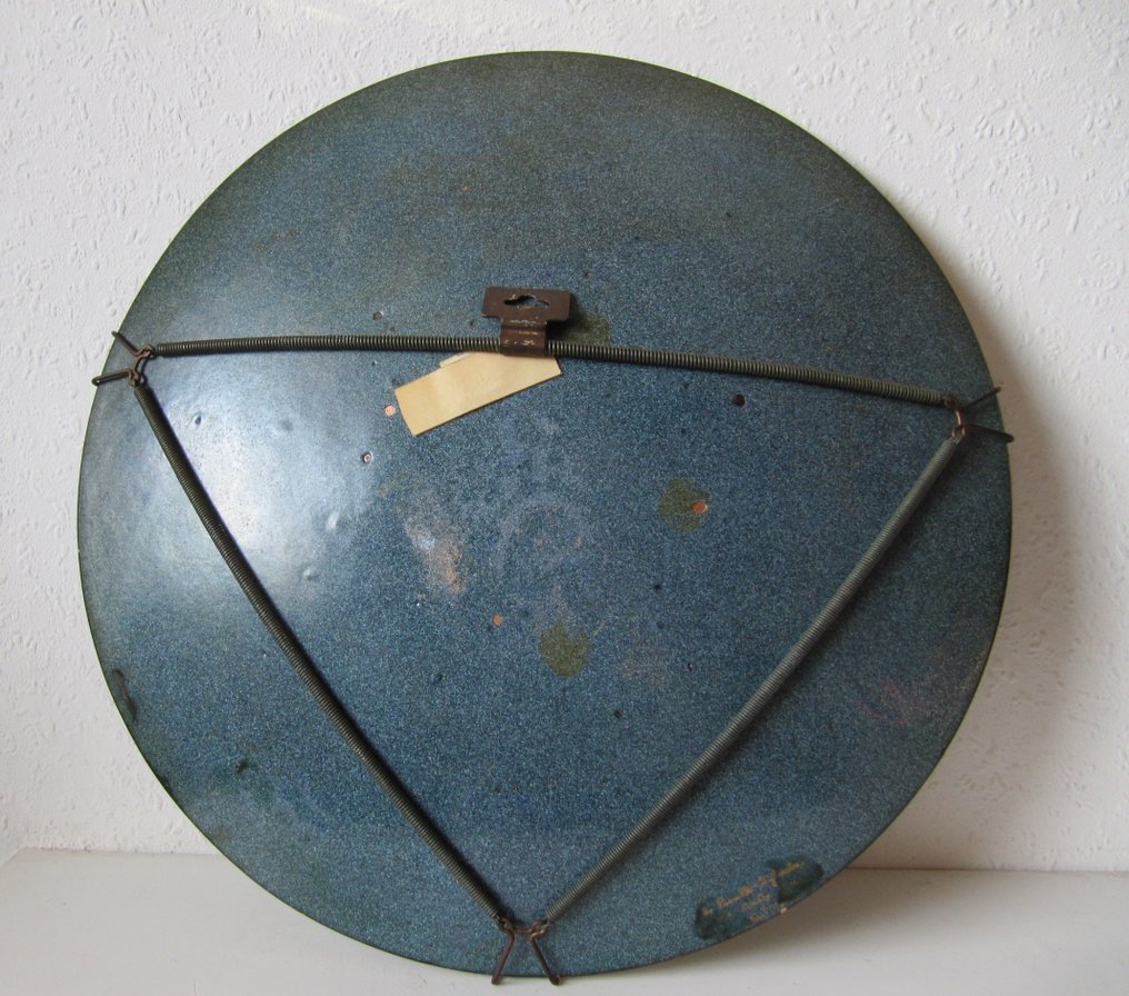 Micheline de Passillé  en Yves Sylvestre - 墙板 - 金属 - Emaille #4.3