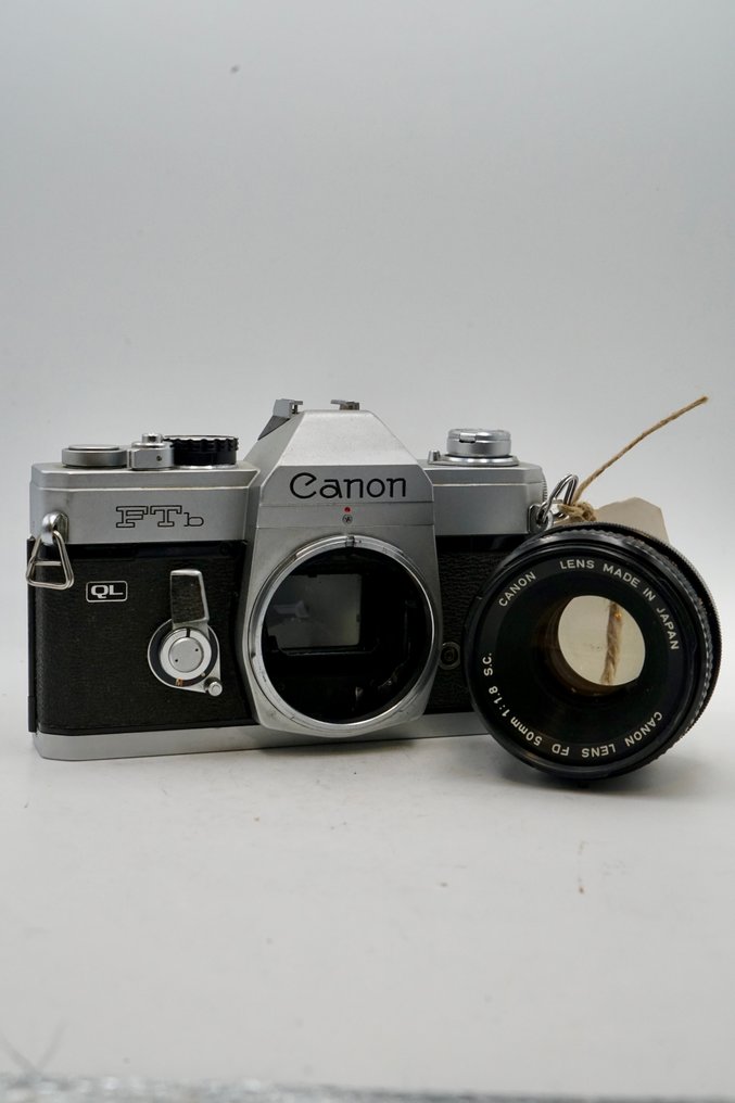 Canon FTb QL + FD 1.8/50mm S.C. | Cameră analogică #1.0
