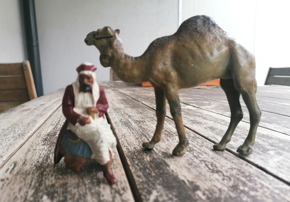 German Brand - Statuetta - Kamel mit Mahoud  (2) - Composito #2.1