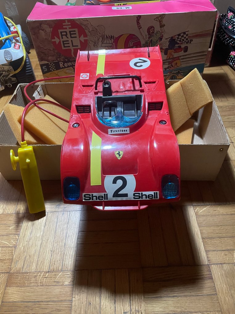 Reel - Παιχνίδι όχημα Ferrari - 1970-1980 - Ιταλία #4.3