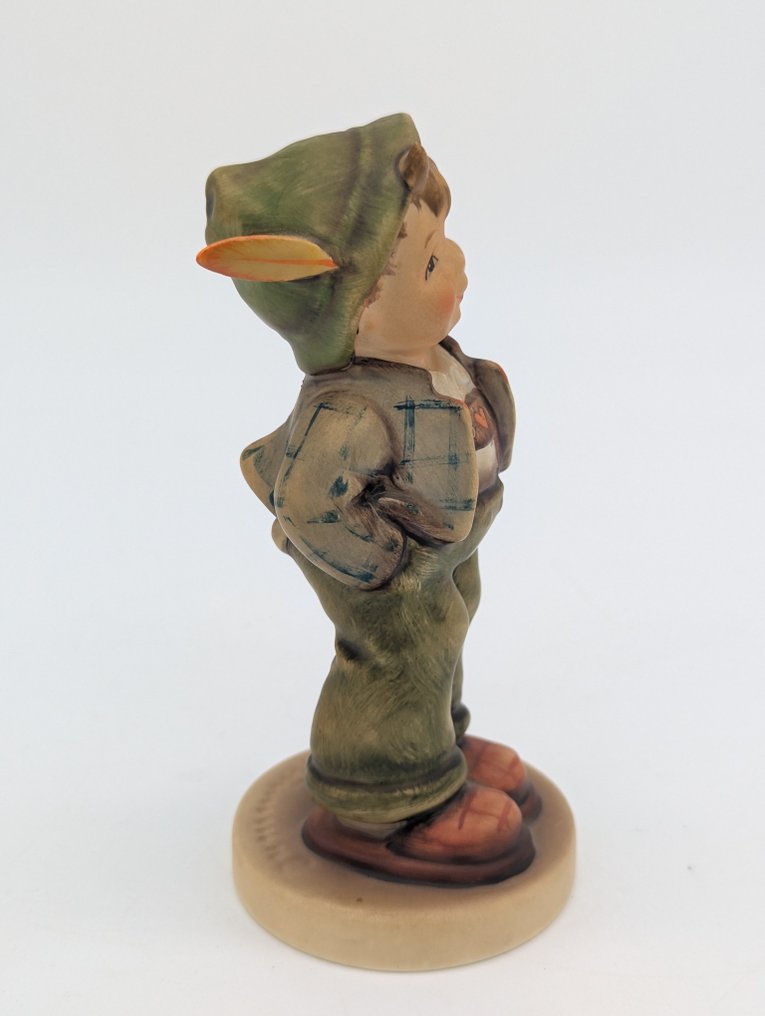 Goebel - Figure - M. I. Hummel – „I bin i / Hello World“ - (Exclusive Edition 1989/90) - TMK6 - Porcelain #1.0