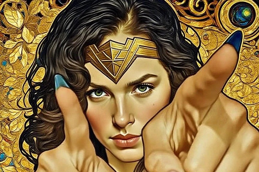 Jacob Hitt - does Wonder Woman Gold w/COA  XXL #2.1