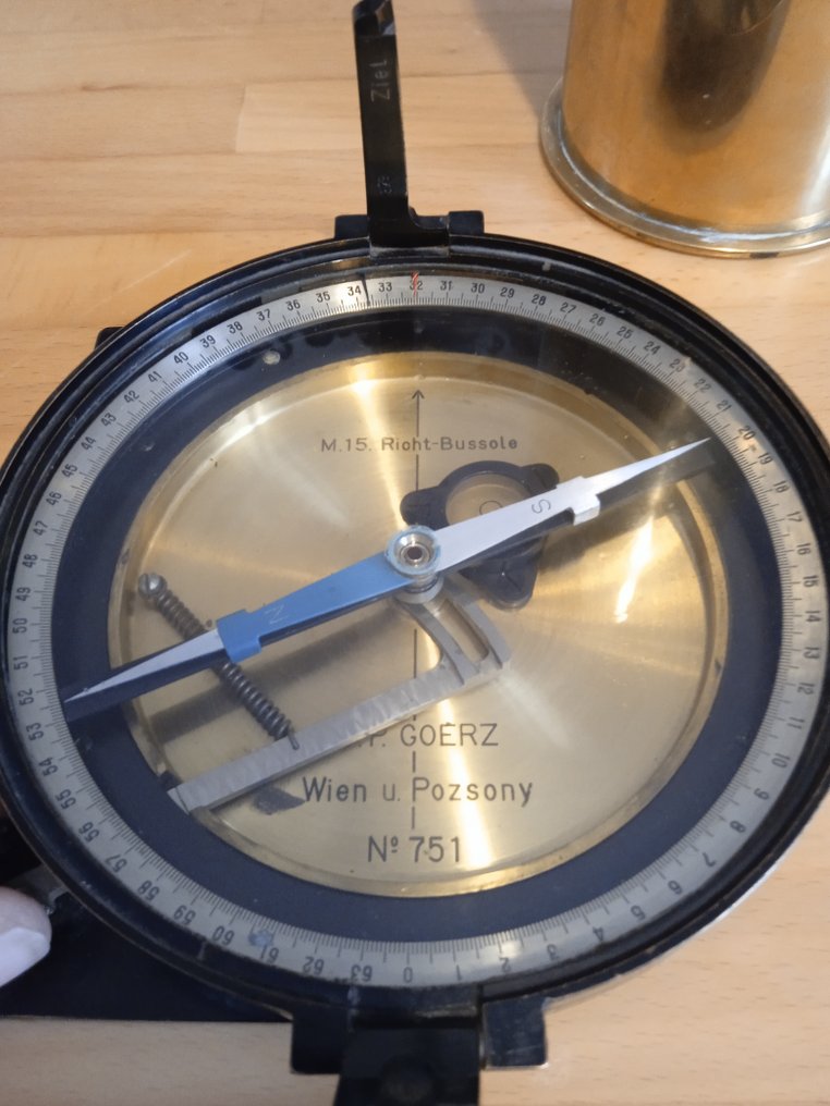 Austria - Artillery - Compass - Kuk Austro-Hungarian Artillery - 1915 #2.1