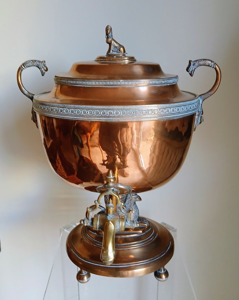 Samovar - Copper, Iron, Brass - Victorian tea samovar #1.0