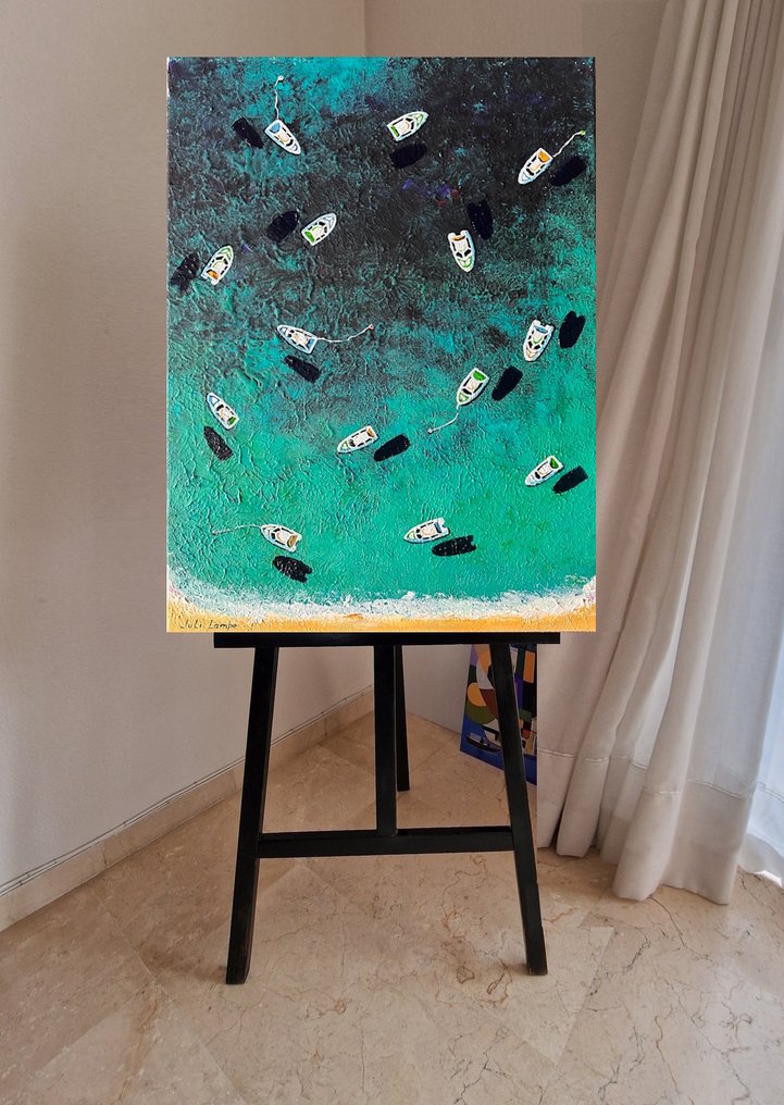 Juli Lampe - A Naval regatta. Entrance to bay of Cape of Good Hope. #4.3