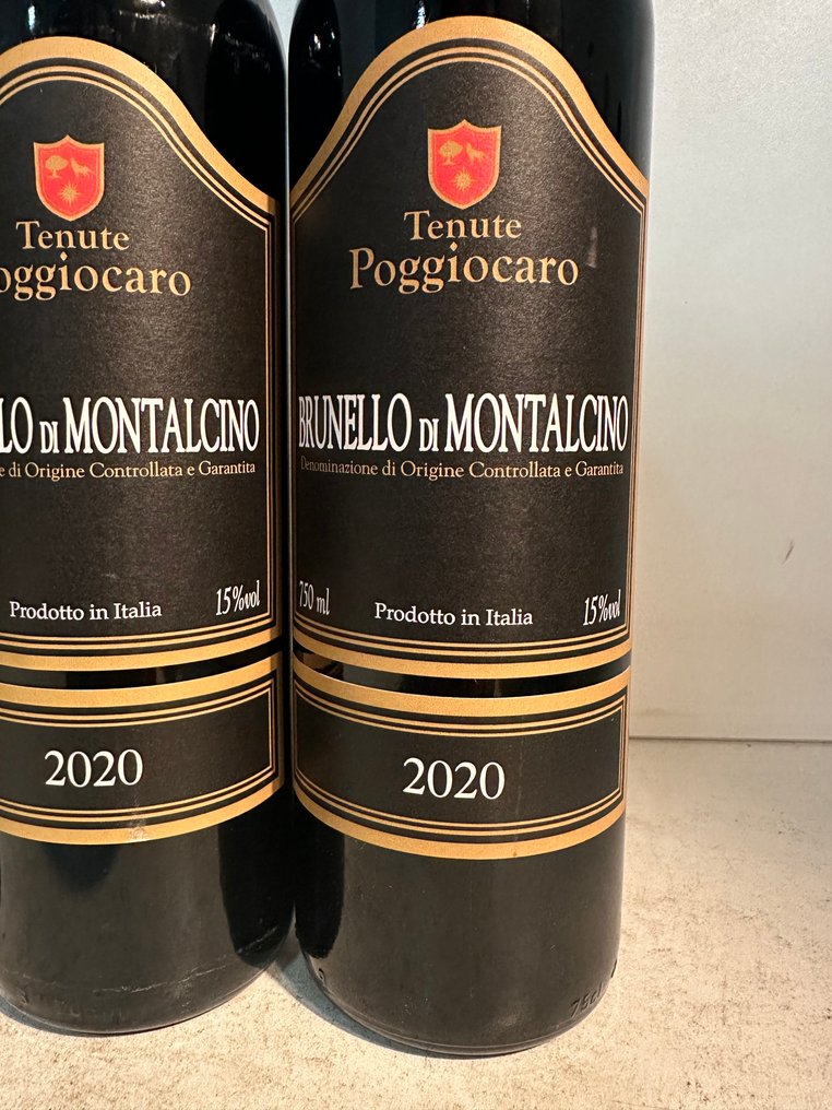 2020 Tenute Poggiocaro - Brunello di Montalcino - 3 Bottles (0.75L) #3.2