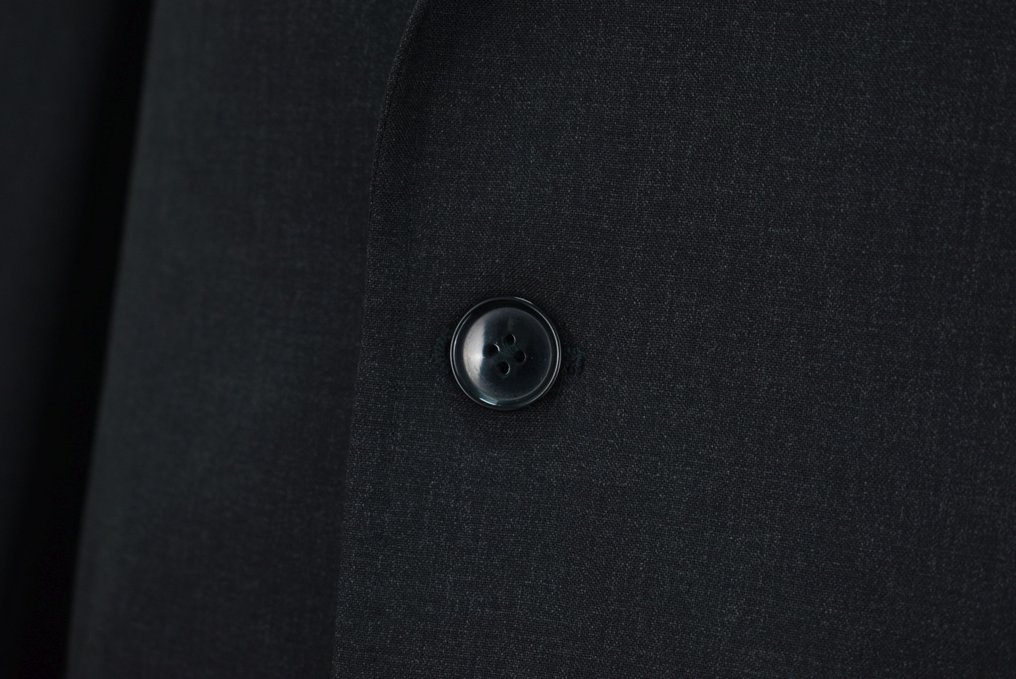 Dolce & Gabbana Martini Wool & Elastane Charcoal Italian - Ανδρικό κοστούμι #4.3