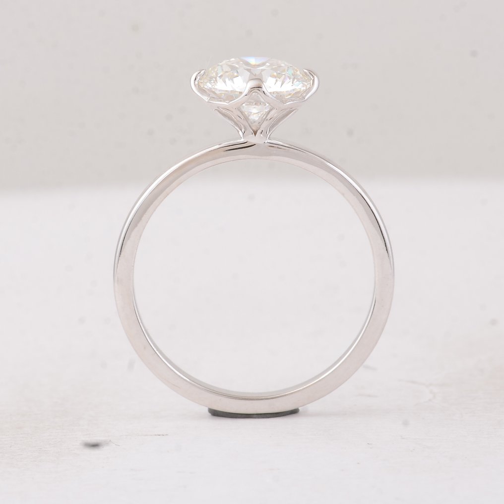 No Reserve Price - Ring - 14 kt. White gold - 2.03ct. tw. Diamond (Lab-grown) - Diamond #3.2