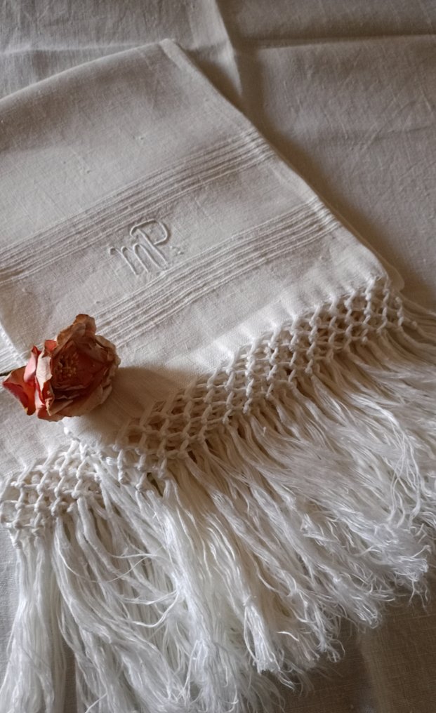 Towel (3)  - 105 cm - 65 cm - Monogram 'MP' #4.3