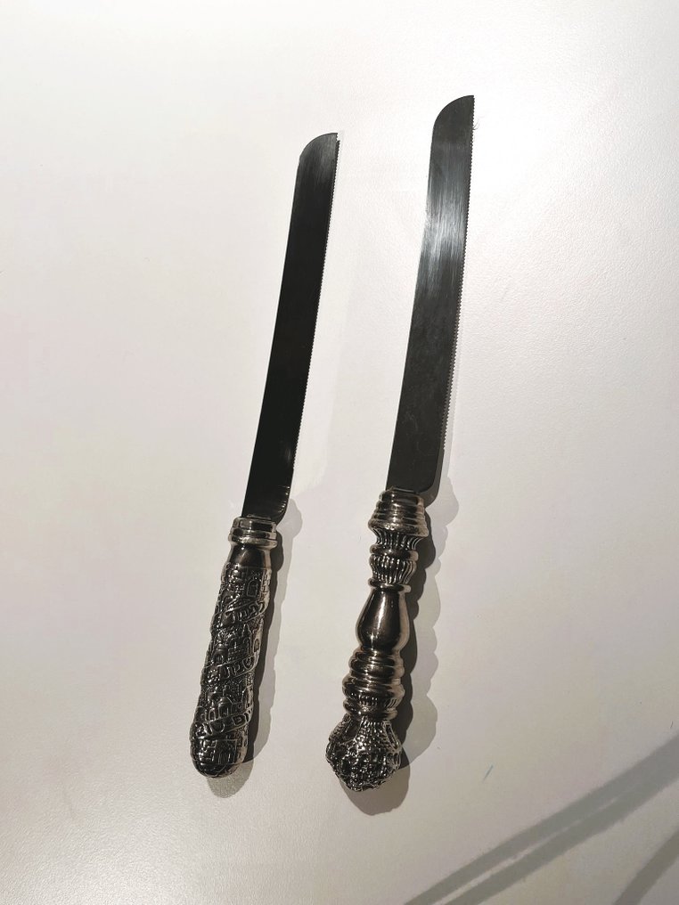  Oggetti di culto ebraici (2) - Argento - 1990-2000  #1.0