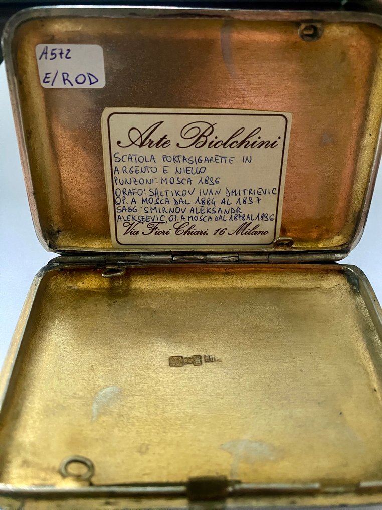 Saltjkov Ivan Dmitrievic - 盒 - .800 銀 #3.2