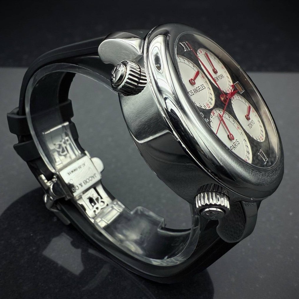 Jacob & Co. - Five Time Zone H24 - JC-20-090615 - Férfi - 2000-2010 #4.3