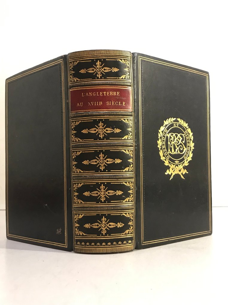 Charles de Rémusat - L'Angleterre au XVIIIe siècle . Bolingbroke, H. Walpole. Junius, Burke, Fox. - 1865 #1.0