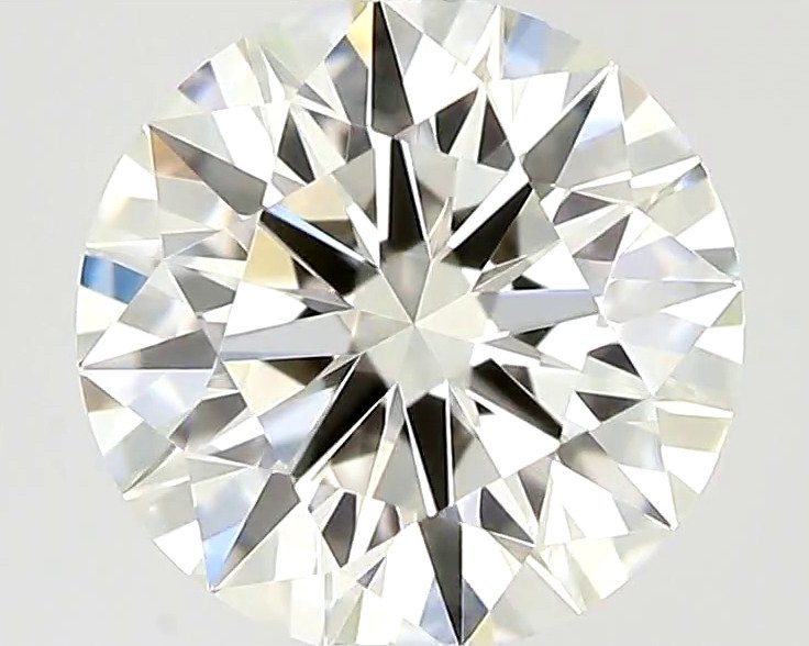 Senza prezzo di riserva - 1 pcs Diamante  (Naturale)  - 0.50 ct - Rotondo - I - IF - International Gemological Institute (IGI) - *3EX None* #1.0