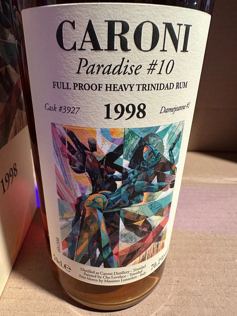 Caroni 1998 Velier - Paradise #10 - Cask 3927 - b. 2024 - 70cl #3.2