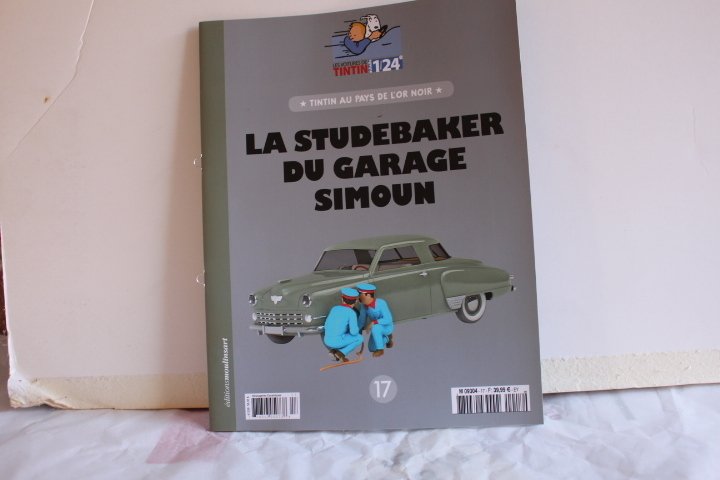 Moulinsart 1:24 - Model car - La Studebaker du Garage Simoun - Tintin Model #1.0