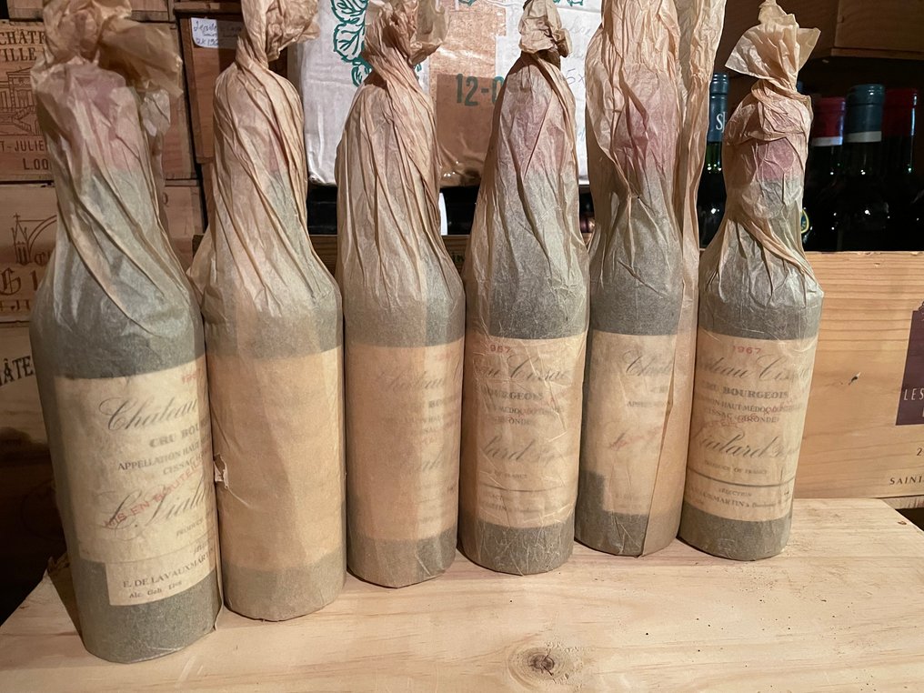 1967 Château Cissac - Haut-Médoc - 10 Half Bottle (0.35L) #4.3