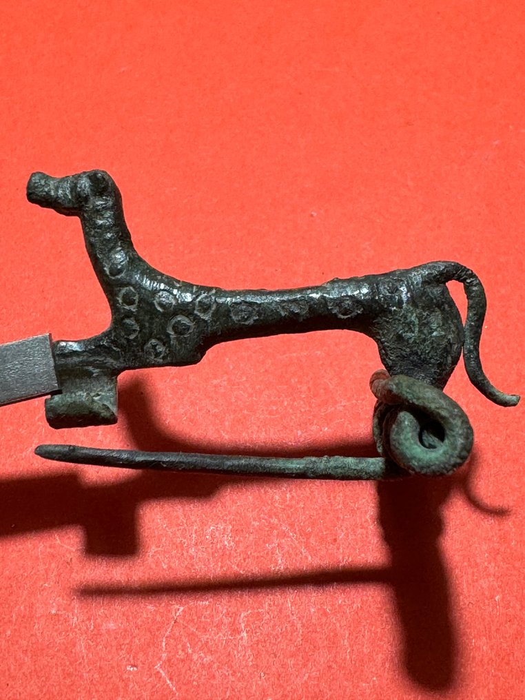 Αρχαία Ρωμαϊκή Μπρούντζος Fibula - 22 mm #2.1