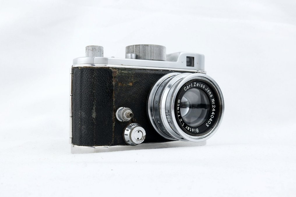 Robot, Carl Zeiss Jena ROBOT II avec Objectif Carl Zeiss Jena Biotar 4cm f/2 "Luftwaffen Eigentum" Analogue camera #4.3