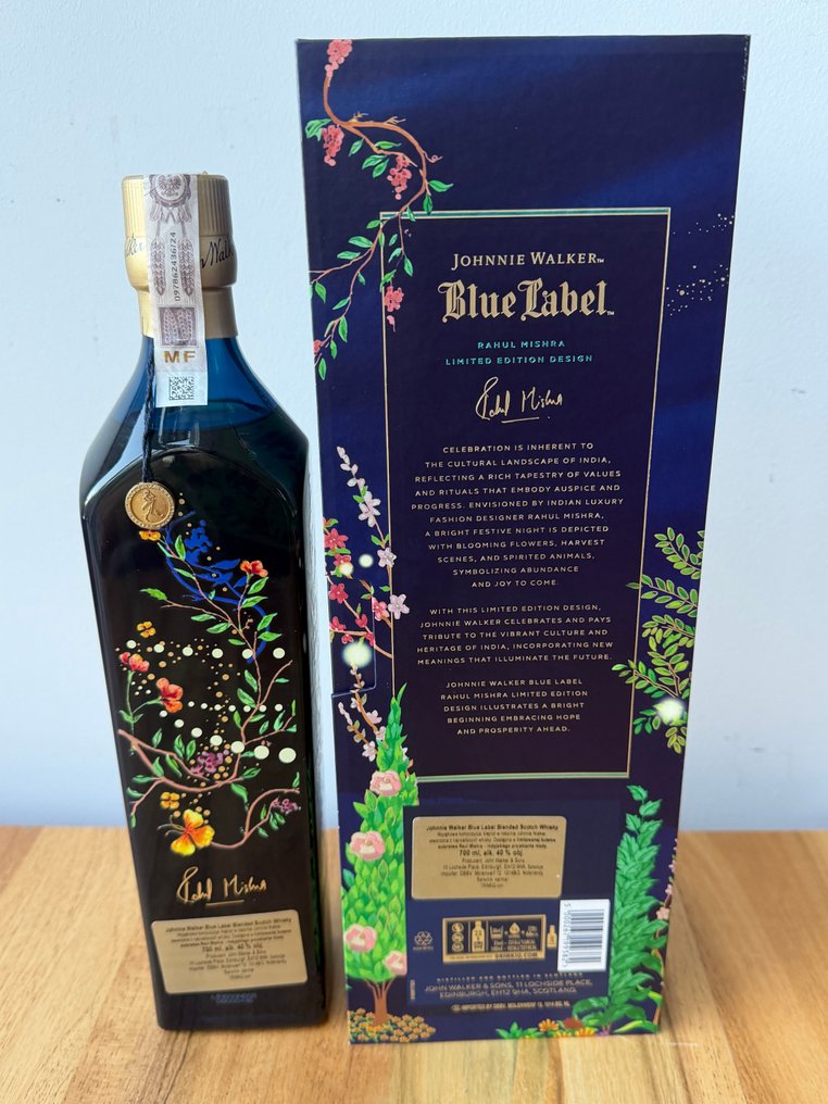 Johnnie Walker Blue Label Rahul Mishra Diwali Limited Edition  - b. 2025  - 700ml #4.3