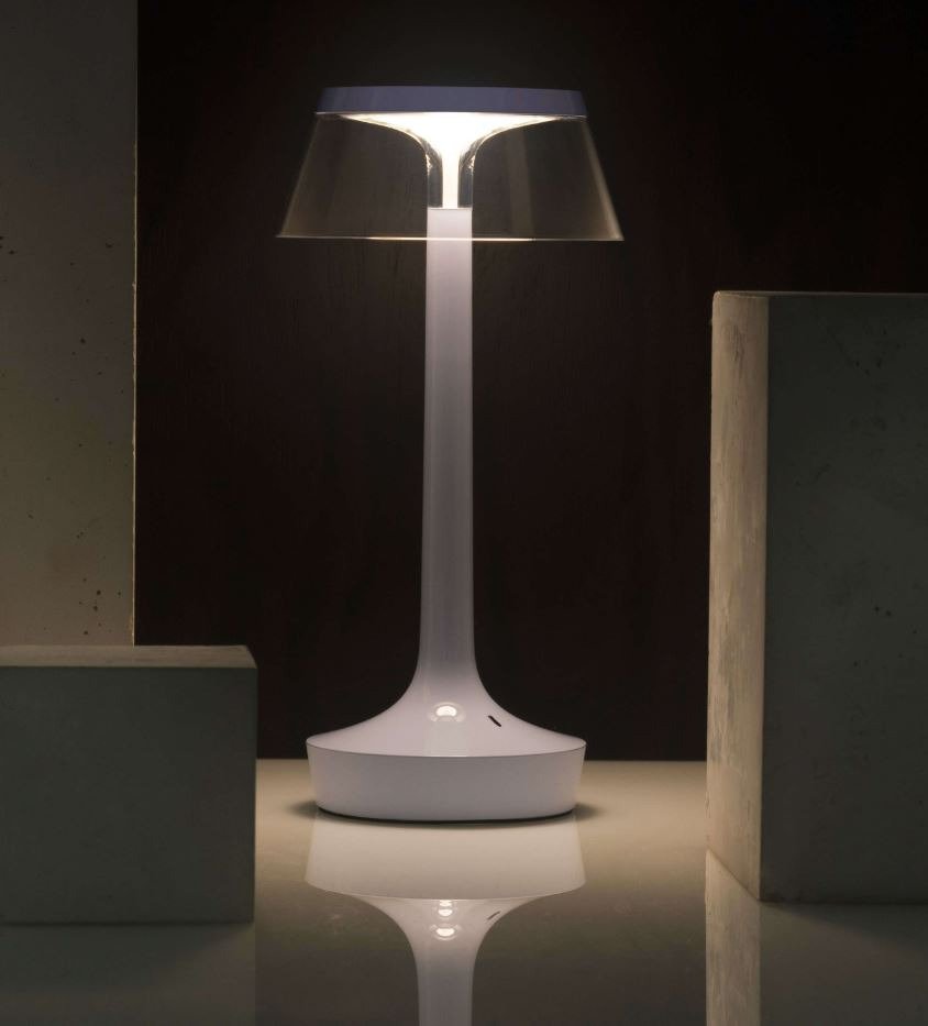 Flos - Philippe Starck - Bordlampe - Bon Jour Unplugged - PMMA #1.0