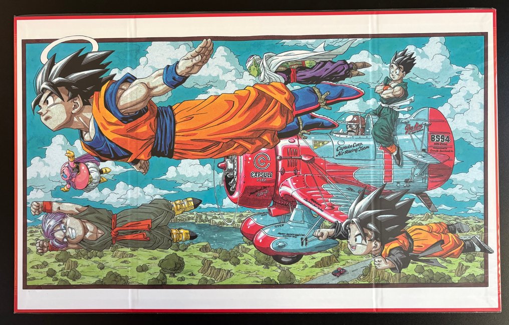 Akira Toriyama - 1 Nagy vizuális illusztrációs tábla - Dragon Ball 40th Anniversary #1.0
