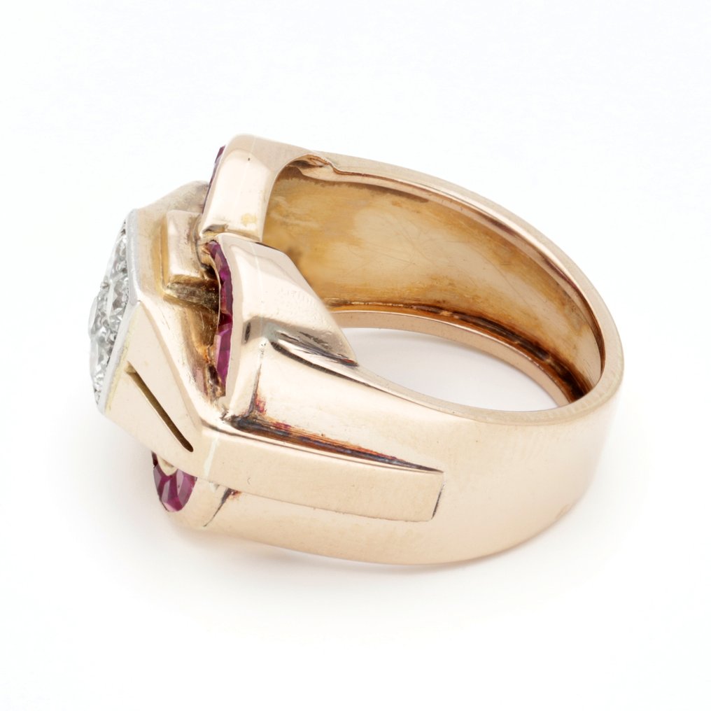 戒指 - 18 克拉 黃金 - 鉆石 - Robijn #2.1